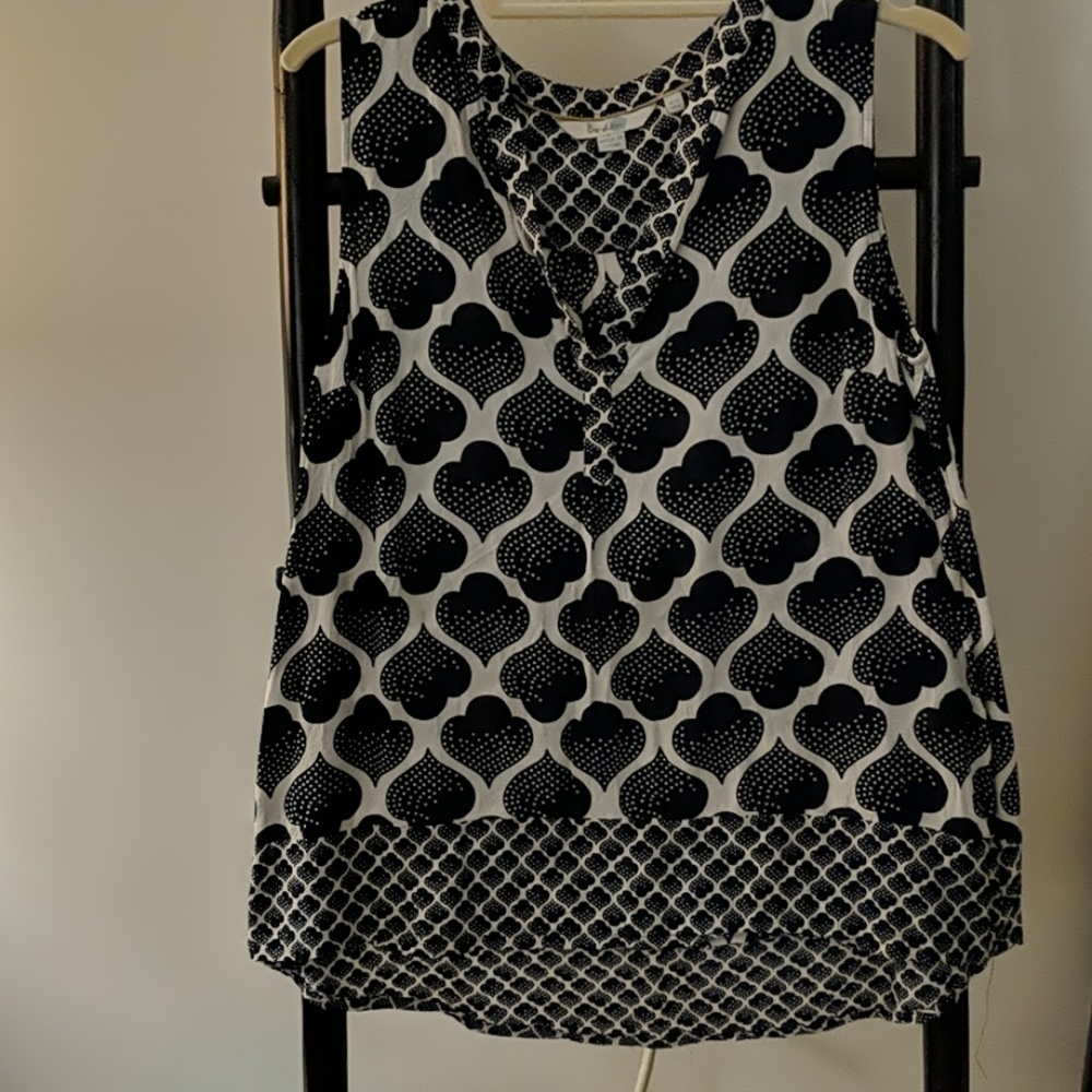 Boden high-low hem silky tank